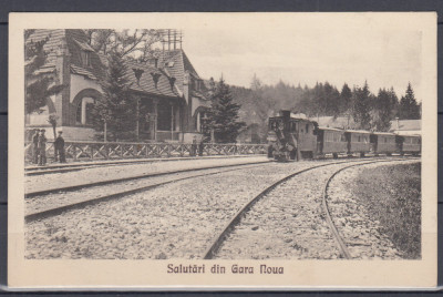 BRASOV SALUTARI DIN GARA NOUA TREN foto