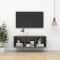 vidaXL Dulap TV montat pe perete, gri extralucios, 37x37x107 cm, PAL 805488