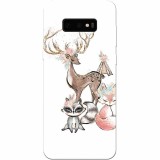 Husa silicon pentru Samsung Galaxy S10 Lite, Foxs And Deer