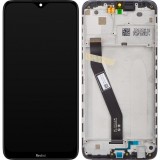 Display cu Touchscreen Xiaomi Redmi 8, cu Rama, Negru, Service Pack 5600040C3I00