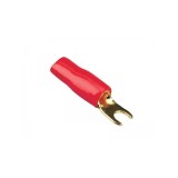 Papuc Terminal tip furca 10mm2 M4 aurit izolat rosu ACV 30.4410-02