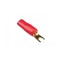 Papuc Terminal tip furca 10mm2 M4 aurit izolat rosu ACV 30.4410-02