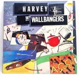 Harvey &amp; The Wallbangers &lrm;&ndash; Wallbangers A-GoGo NM / VG+ vinil Lp disc Hubba Uk 1985