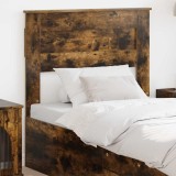 vidaXL Tăblie cap cu headboard Stejar fumuriu 100 cm Lemn compozit 888137