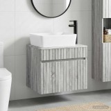 Cumpara ieftin Dulap pentru Chiuveta de Baie Sonoma gri 59 x 44,5 x 80 cm