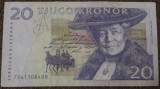 20 kronor Suedia, circulată