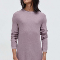 Hollister Co. pulover barbati, culoarea violet, light