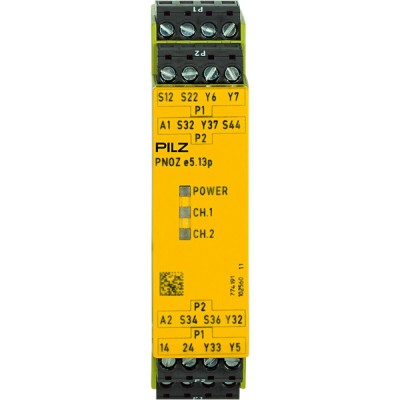 Modul Releu de Siguranță PNOZ e5.13p 24VDC 2IN 5OUT foto