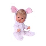 Cumpara ieftin Papusa Asivil - Bomboncin cu costumas de iepuras, 20 cm