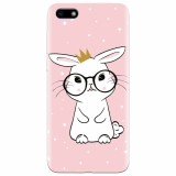 Husa silicon pentru Huawei Y5 2018, Cute Rabbit