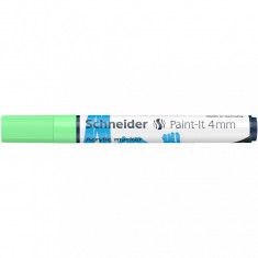 Marker cu vopsea acrilica Paint-It 320 4 mm Schneider, Vernil