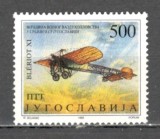 Iugoslavia.1992 80 ani Aviatia SI.378
