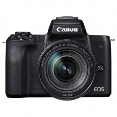 Aparat Foto Mirrorless Canon EOS M50, Negru cu Obiectiv EF-M 18-150mm IS STM foto