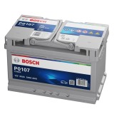Baterie auto Bosch Power Line P0107, 12 V, 65 Ah, 540 A, 27.8 x 17.5 x 17.5 cm