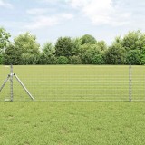 Gard cu st&acirc;lpi Gri 0.4 x 25 m