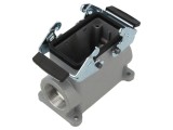 Conector HDC H-B 10 SGRLH M32 BOX MOUNT BASE