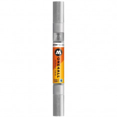 Marker Molotow ONE4ALL? Acrylic Twin1,5 ? 4 mm metallic silver foto