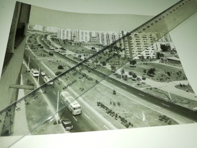 FOTOGRAFIE VECHE - DRUMUL TABEREI ARTERA PRINCIPALA foto