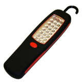 Lampa de lucru cu 24 LED-uri si magnet Alpin - Negru/Rosu ALPIN82829