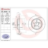 Set disc frana Toyota Urban Cruiser ( P1) 07.07-03.16, Spate, 259X9mm, plin, BREMBO