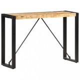 vidaXL Masă consolă, 110 x 35 x 76 cm, lemn masiv de mango