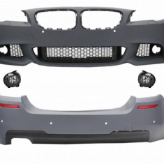 Pachet Exterior BMW F10 Seria 5 (2011-2014) cu Proiectoare Ceata M-Technik Design Performance AutoTuning