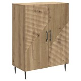 vidaXL Bufet Stejar Artizanal 66 x 34,5 x 89,5 cm Lemn prelucrat 894824