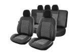 Cumpara ieftin Set huse scaune compatibile RENAULT MEGANE 2002-2009 Piele + Textil (Compatibile cu sistem AIRBAG)