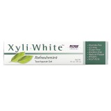 Pasta de Dinti, Now Solutions, Xyli White Refreshmint, Multi-Protectie Avansata cu Aroma de Menta, f