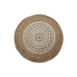 Cumpara ieftin Covor Maro Mandala DKD Home Decor 200x200 cm Poliester Iuta Bumbac