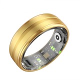Cumpara ieftin Inel iSEN R06 Smart Ring Gold, HR, SpO2, Monitorizare somn, Contor pasi, Multi Sport, Aplicatie dedicata: QRing, 15mAh, 5ATM