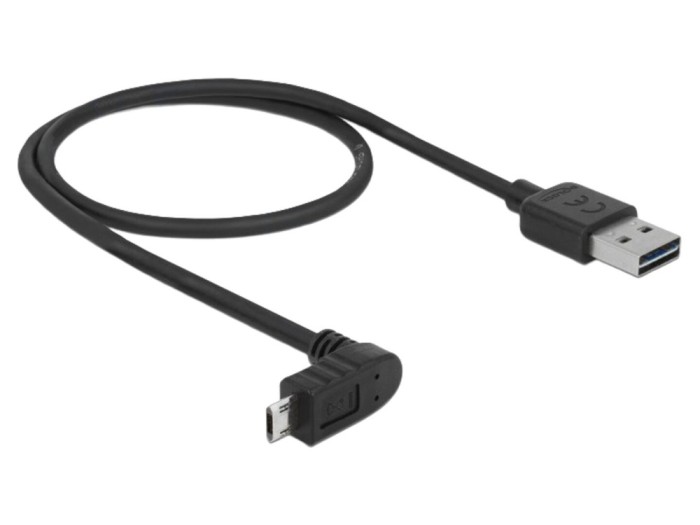 Cablu USB 2.0, 0,5m, aurit
