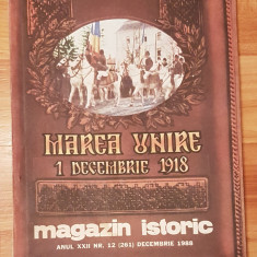 Revista Magazin Istoric Nr. 12 (261): decembrie 1988