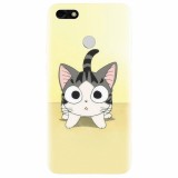 Husa silicon pentru Huawei Y6 Pro 2017, Cute Ktty