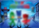 Fundal foto pentru petrecere copii, vinil, multicolor, 120 x 80 cm