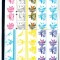 Montserrat 1985 - Pasari, Audubon, lot probe progresive de culoare, nedantelate
