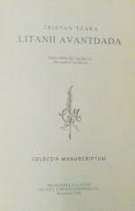 LITANII AVANTDADA de TRISTAN TZARA 1996, foto