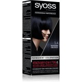 Syoss Permanent Color Culoare permanenta pentru par culoare 1_4 Blue Black 1 buc