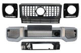 Ansamblu Bara Fata cu Grila Centrala GT-R Panamericana Design Mercedes G-Class W463 (1989-2012) G65 Design Performance AutoTuning
