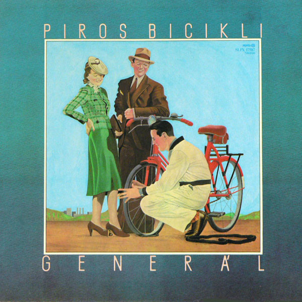 General - Piros Bicikli (1979 - Ungaria - LP / VG)