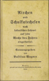 HST C2025 Kirchen- und Schulkatechesen ... Basilius Wagner 1813 Gratz volumul IV