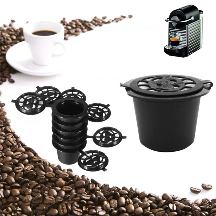 Set 5 capsule reutilizabile pentru Aparatele de Cafea Nespresso (Espressoare Nespresso) FAVLine Selection