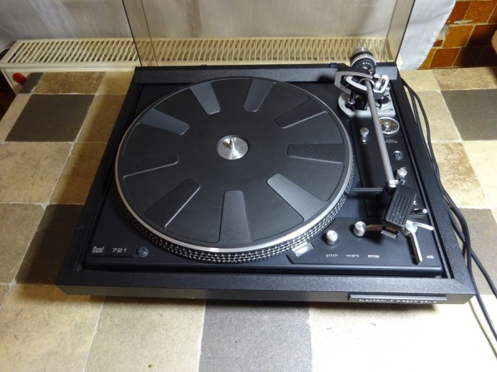 Pick-up audio vintage direct drive / Dual 721 /Shure V15 Type III