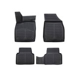 Covorase Auto Tip Tavita Cauciuc VW ID.3 2019-2024 ALM Negre, Fata + Spate, Prindere Clipsuri/Scai