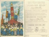 NI1006 Folklore belge, Editi&eacute; par C&ocirc;te d&rsquo;Or, Le bon chocolat belge, Folklore C&ocirc;te d&rsquo;Or No 92