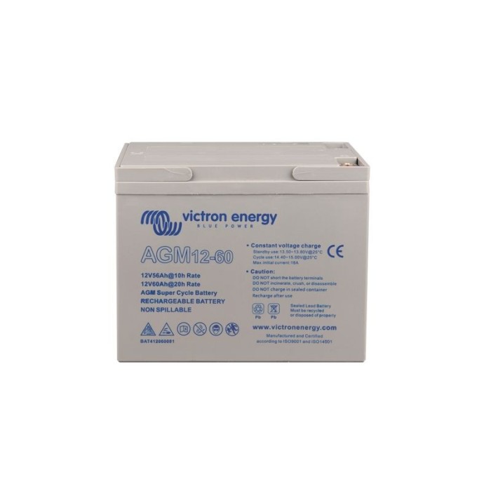 Baterie Gel Deep Cycle BAT412550104, 12V/60Ah, Victron Energy BAT412550104 SafetyGuard Surveillance