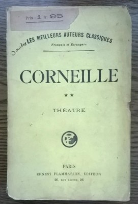 Corneille - II - Theatre [1916] foto