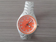 CEASURI VINTAGE CEAS DAMA SECTOR ALUMINIUM QUARTZ FUNCTIONAL NOU OLD STOCK foto