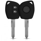 Husa Cheie Auto pentru Suzuki / Opel - 2 Butoane, Silicon, Negru, 42540.01, Kwmobile