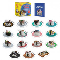 Sushi Cats Magnet Set | Tange Peanuts, Nakimushi Peanuts, Sam Stall